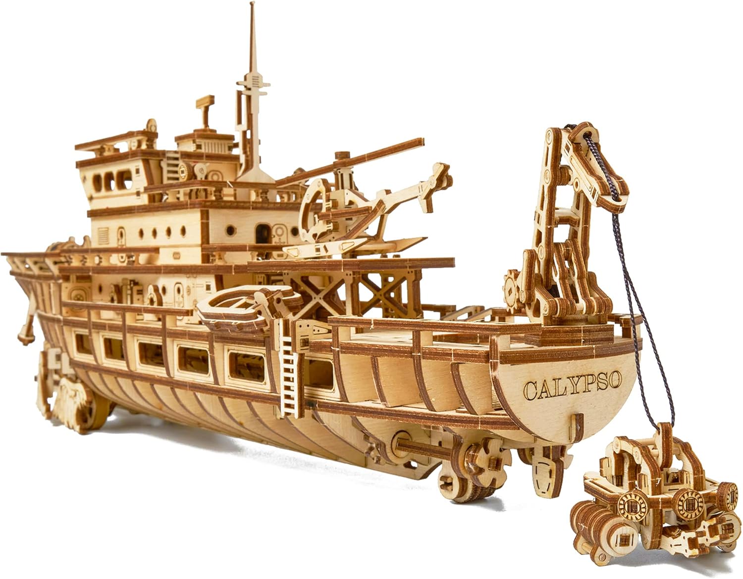 Wood Trick Yacht Mechanical 3D Wooden Puzzles for Adults and Kids to Build - Model Kits for Adults - DIY Wooden Models for Adults to Build Wood Trick Yacht Mechanical 3D Wooden Puzzles for Adults and Kids to Build - Model Kits for Adults - DIY Wooden Models for Adults to Build